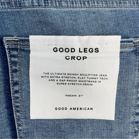 Good American Good Legs Crop Jeans - Picture 5 of 10